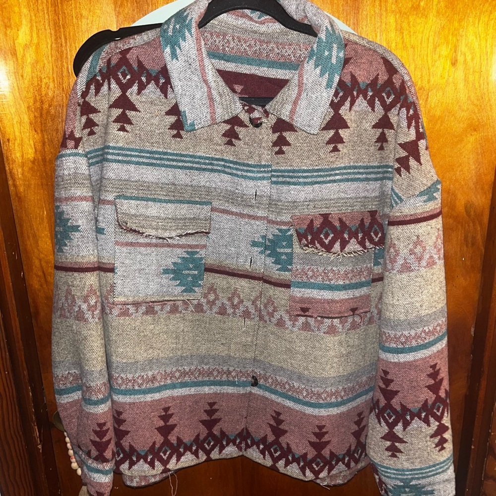 Southwestern Patterned Jacket